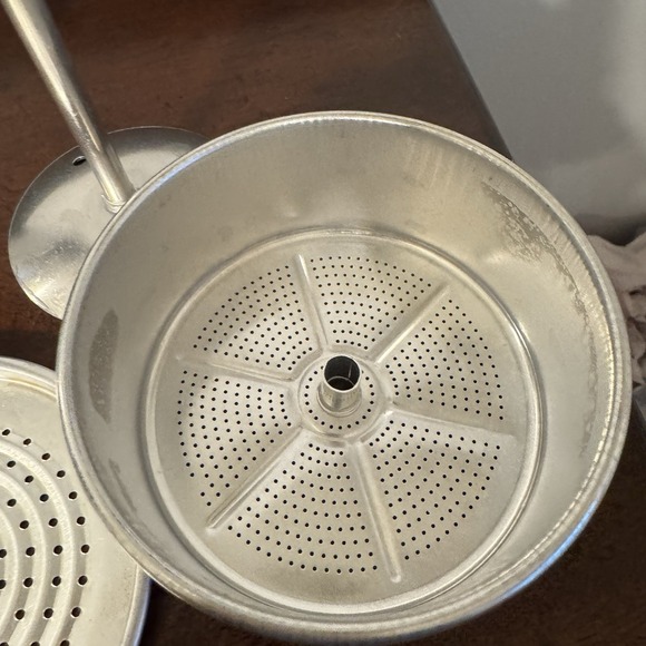 Vintage Coffee Percolator 7 Cup Kitchen Pride by Mirro #497 Stove Top Complete - Picture 4 of 9